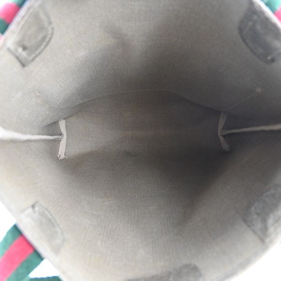 Auth Gucci Tote Bag Sherry Line Browns #73241G17B - Picture 14 of 15